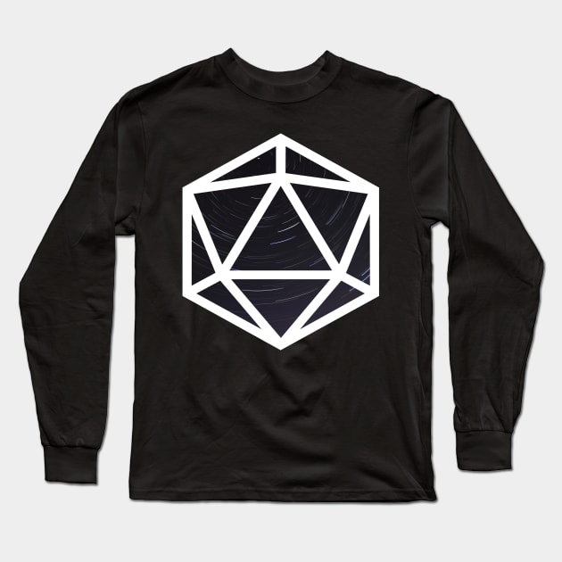 D20 Decal Badge - Star Vigil Long Sleeve T-Shirt by aaallsmiles